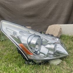 headlight passenger side g37 sedan 
