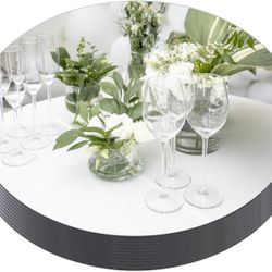 Set of 12" Round Center Piece Mirrors, 10 Pcs