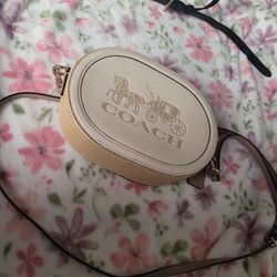 Oval Coach Crossbody 