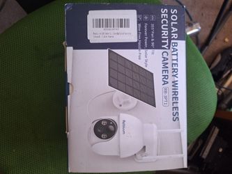 Wifi Camera (Solar Powered)