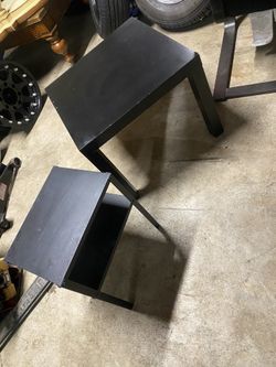 Two Small Side Tables 