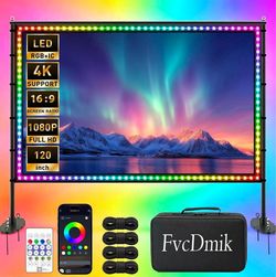 Brand new 120 inch Outdoor Projection Screen with Stand