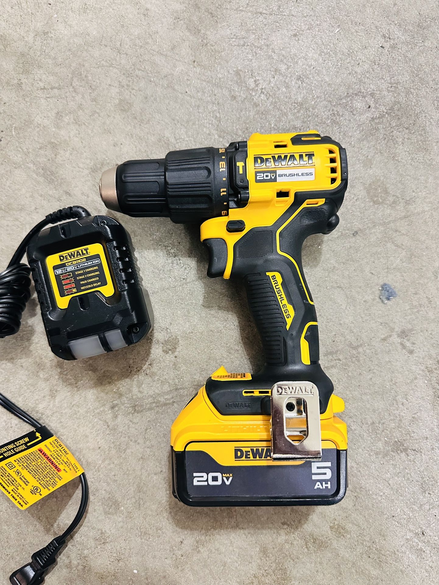 Hammer Drill bateria 5.0 And Compact Charger