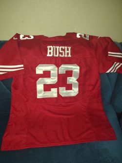 Bush #23 Red Football Jersey