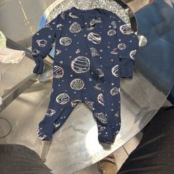 Organic Sleep And Play Sipper Onesie New For New Born $2