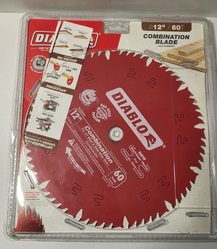 👷♂️👷♀️DIABLO
12in. x 60-Tooth