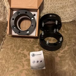 Vlaoschi Wheel Spacers Adapters - 2 Sets - Black