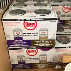 PVC Primer And Cement