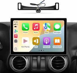 11.5 Inch 8-Core Car Stereo Radio for Jeep Wrangler JK, Compass, Grand Cherokee, Dodge Ram, Support Wireless CarPlay & Android Auto, 5G WiFi, HD Touch