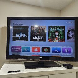 LG TV And Apple TV 