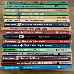 17 Matt Christopher Sports Books