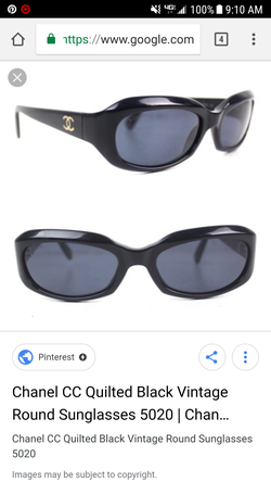 Chanel Little girl sunglasses 5020 vintage round for Sale in La