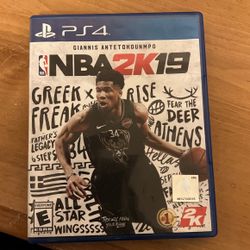 NBA 2k19 PS4