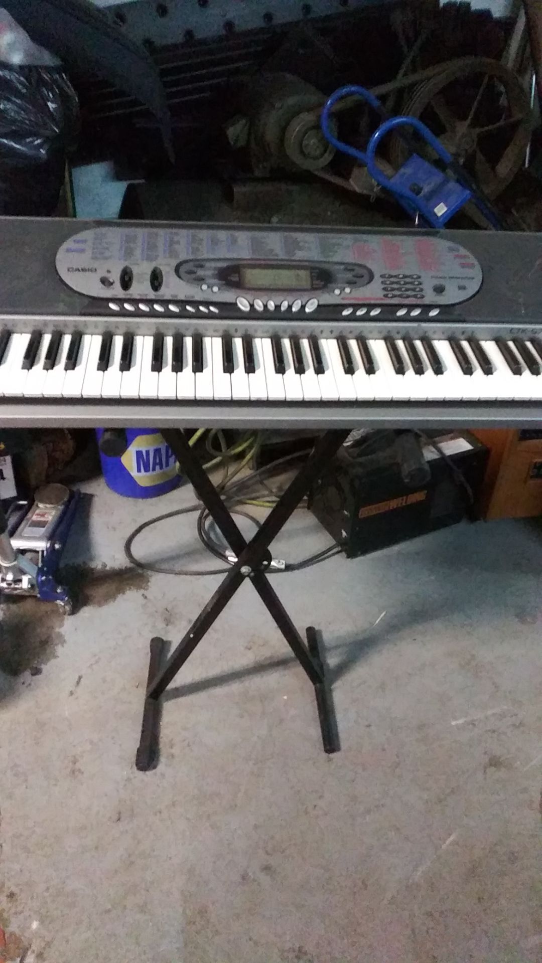 Casio CTK-573 61-Note Sensitive with for Sale in New Britain, CT - OfferUp