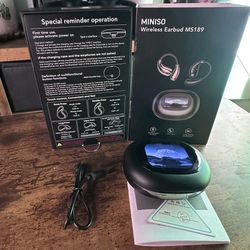 Miniso Wireless earbuds ms 189 ( Black ) 