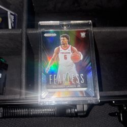 Bronny james fearless card