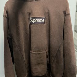 2021 Brown Supreme Hoodie