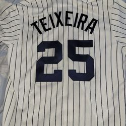 Authentic YANKEES TEIXEIRA JERSEY