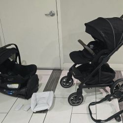 Nuna MIXX Next Baby Stroller Set With Car Seat Full Bundle4