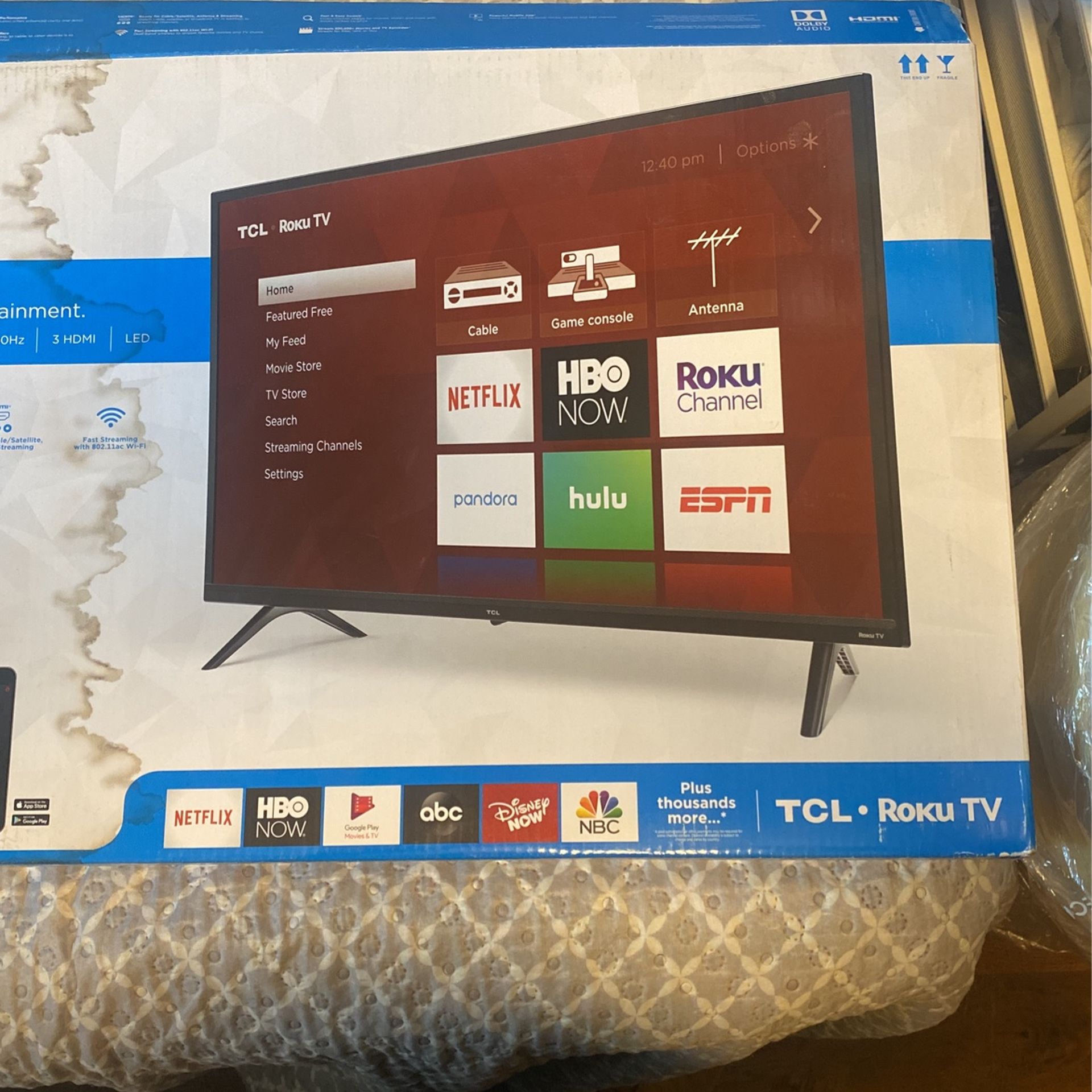 32 Inch TCL Roku Tv
