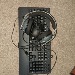 Gaming RGB Keyboard Mouse Combo With Headset 