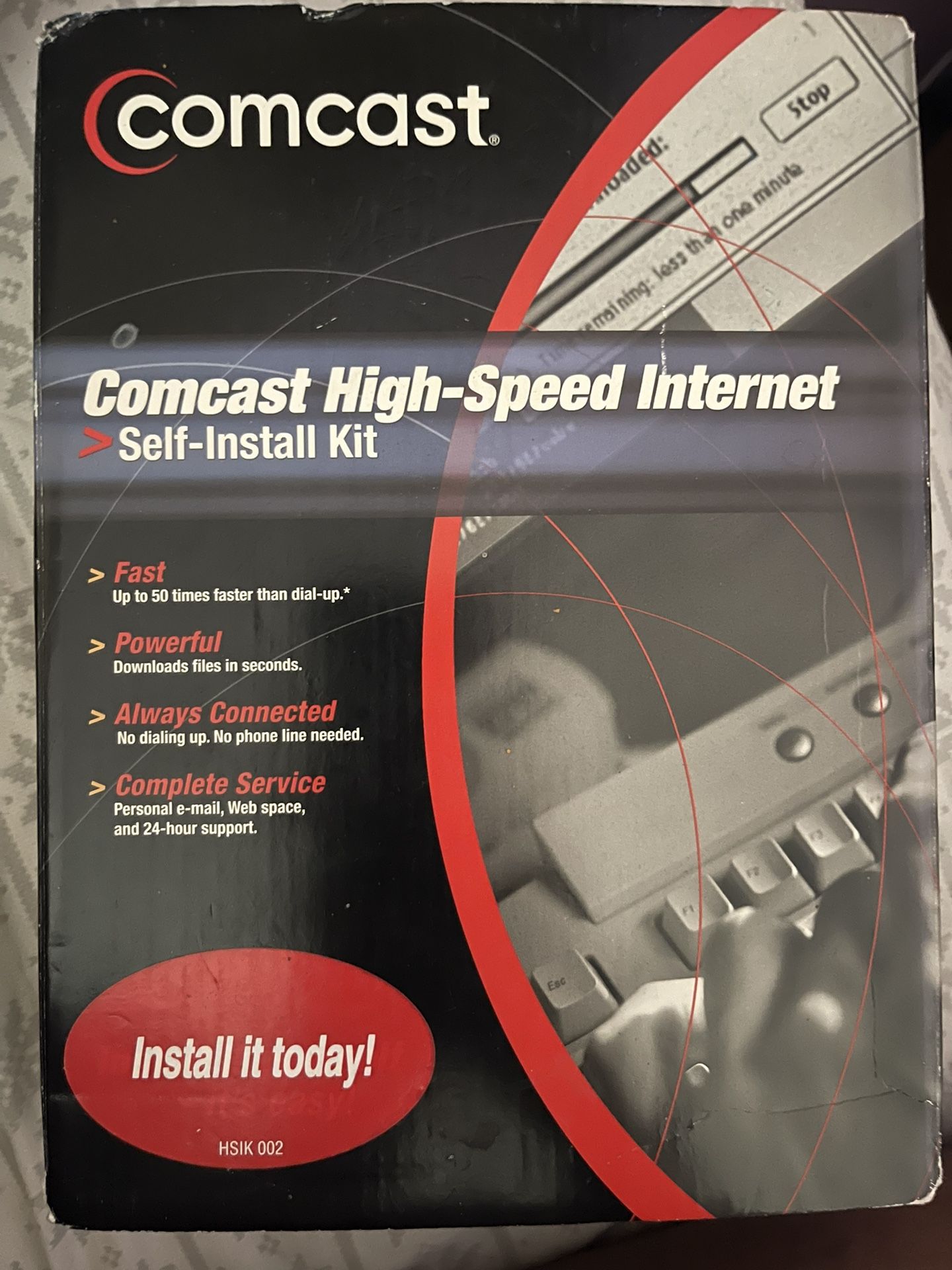 Comcast High Speed Internet self Install Kit