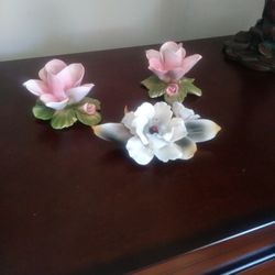 Candle Holders Capodimonte
