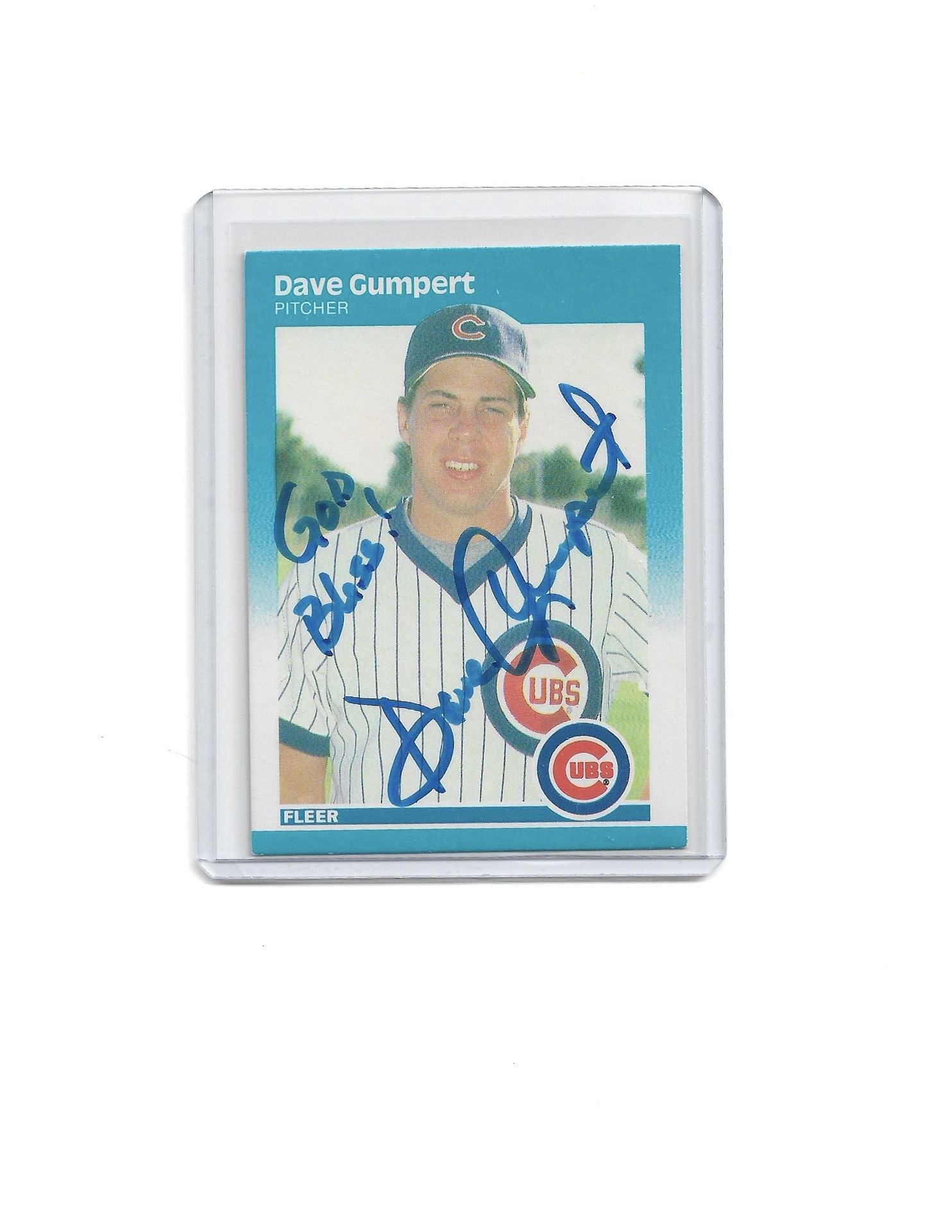 Dave Gumpert Autograph – Authentic Signed MLB Card – Local Pickup