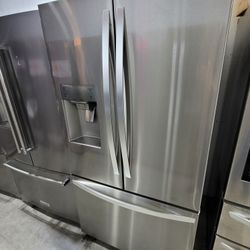 Kenmore 36" Wide Stainless Steel French Door Refrigerator With 🧊 💧 Dispenser 