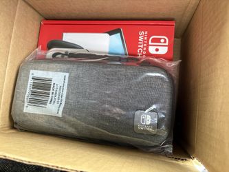 Brand New Nintendo Switch Oled With Case And 3 New Games