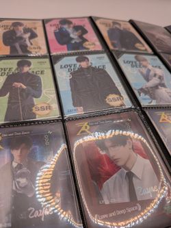 NEW Love And Deepspace Trading Card Set (69 Cards) In Violet Binder