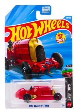 Hot Wheels Fiat Beast of Turin Drop Tops 2026 New