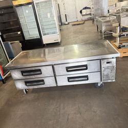 Refrigerated Chef Base Equipment Stand BLUE AIR BACB74M 