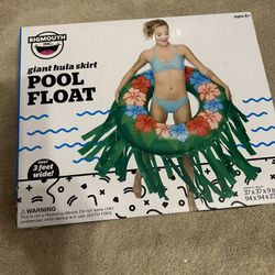 New Big Mouth 3” Foot Giant Hula Skirt Pool Float
