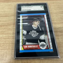 1989-90 O-Pee-Chee #88 Luc Robitaille Los Angeles Kings SGC GRADED MINT 9 