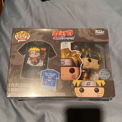 Running metallic Naruto *Special Edition Funko editon* Includes shirt
