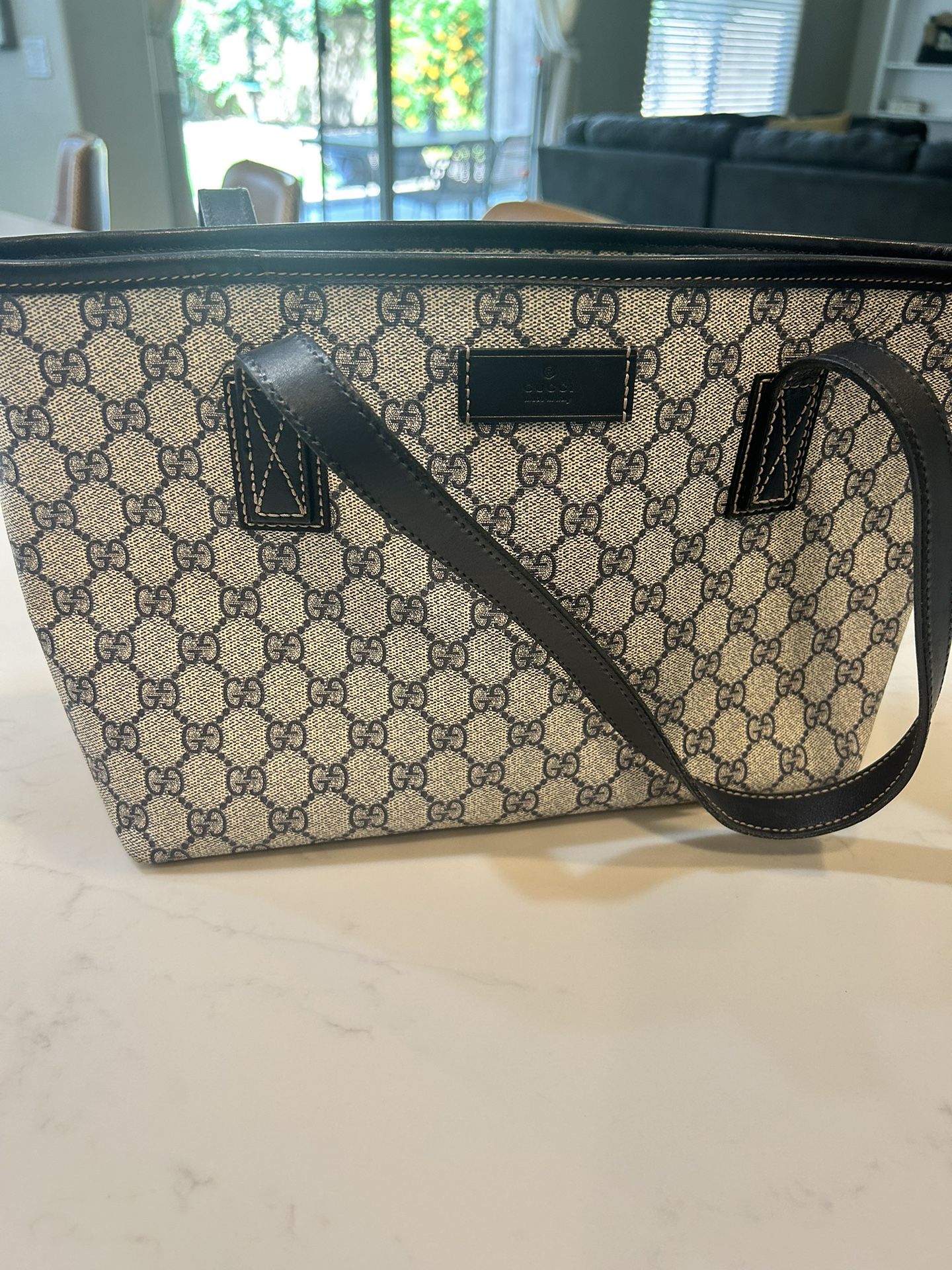 Gucci Canvas Bag - Authentic 