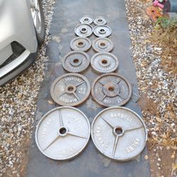 Olympic Weights 245lbs