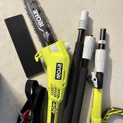 Ryobi 40V Pole Saw Kit 