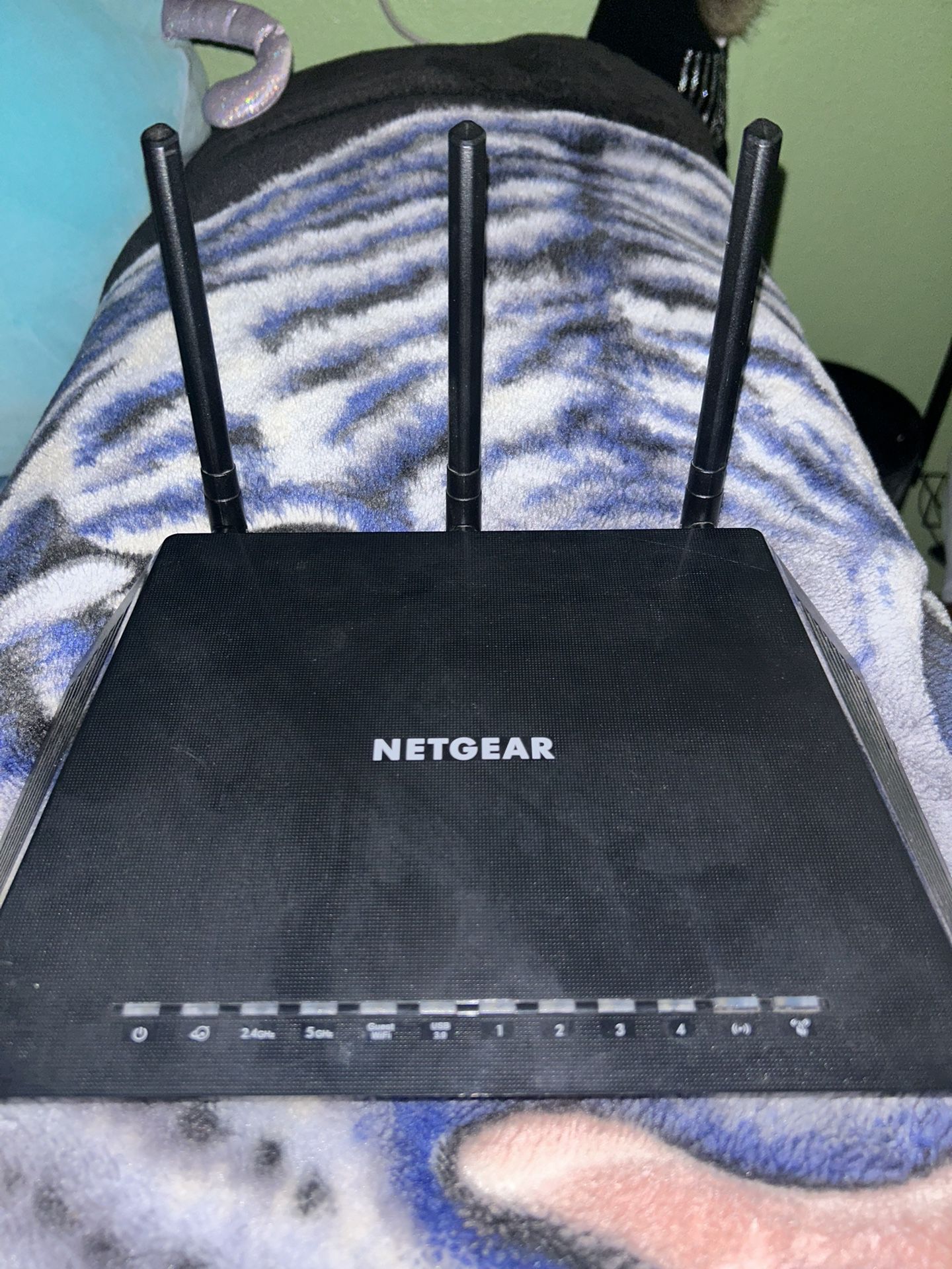 Netgear Nighthawk Router and Netgear Modemn
