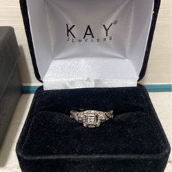 Sterling silver beautiful Kay, jeweler ring