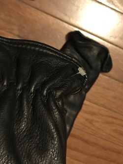 Motorcycle leather jacket chaps and gloves like new Thumbnail