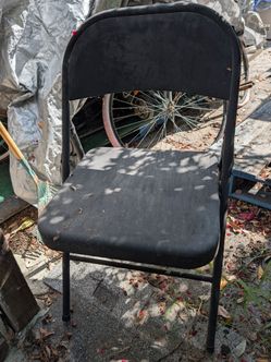 Metal chairs