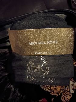 Michael Kors Scarf and Hat Set