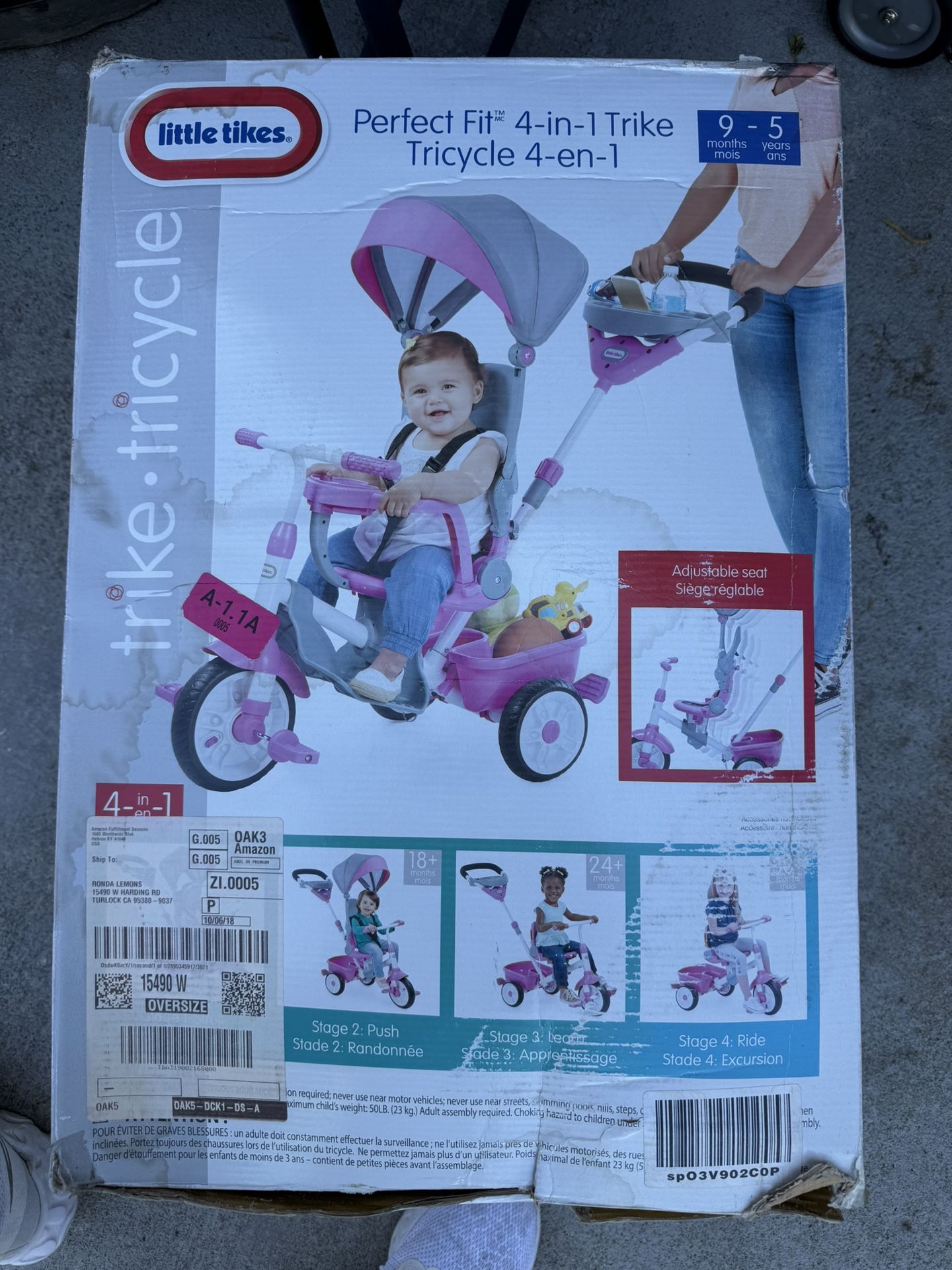 Ride On Bike/ Stroller
