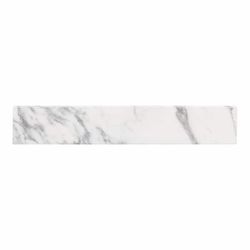 21.13 in. W x 0.75 in. D x 3.5 in. H Stone Effects Cultured Marble Side splash