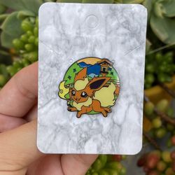 Flareon Renee Pokemon Pin