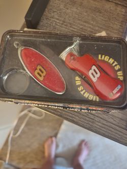 Dale earheart Jr key chain and lighter collectable.