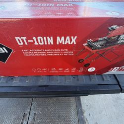 15 -Amp 10-in -Blade Tabletop Sliding Table Tile Saw with Stand