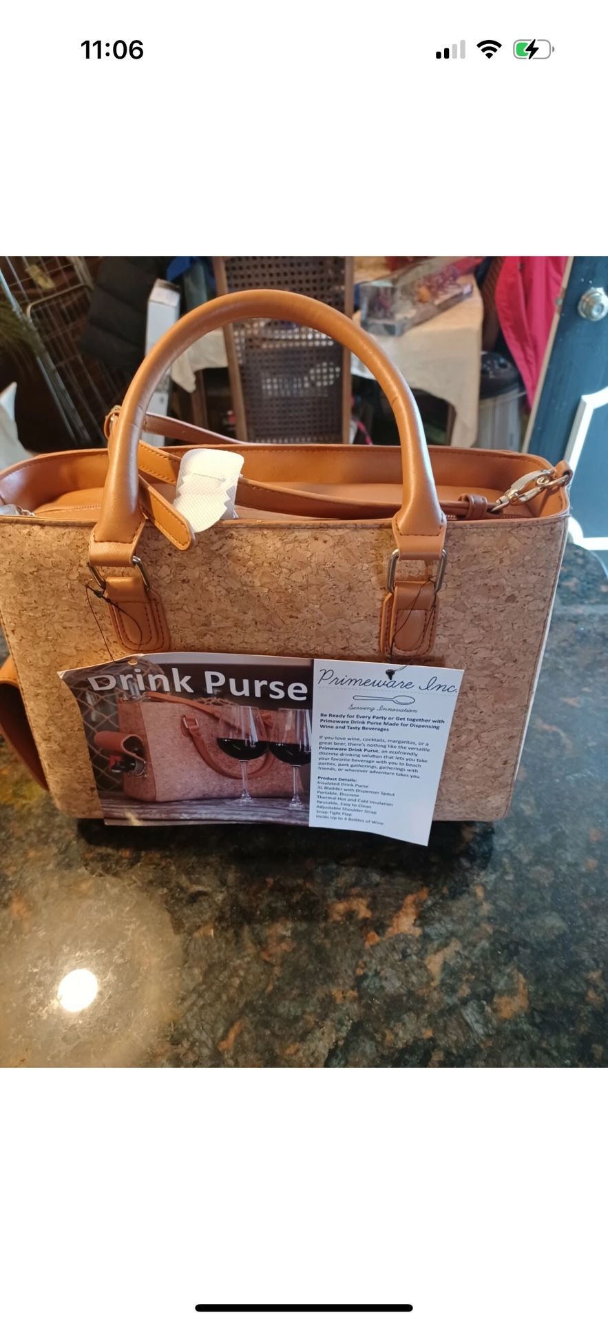 PRIMEWEAR Drink purse- Perfect for Summer, Parties, Concerts or Festivals, drink Discreetly